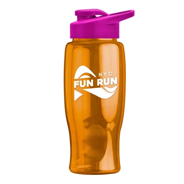 27 Oz. Poly-Pure Transparent Bottle - Snap Lid... from ASI 40480 Koozie Group