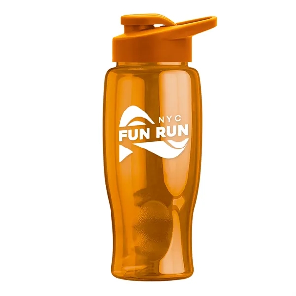 27 Oz. Poly-Pure Transparent Bottle - Snap Lid... from ASI 40480 Koozie Group