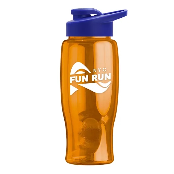 27 Oz. Poly-Pure Transparent Bottle - Snap Lid... from ASI 40480 Koozie Group