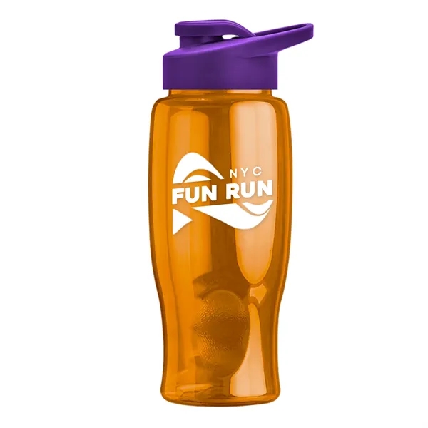 27 Oz. Poly-Pure Transparent Bottle - Snap Lid... from ASI 40480 Koozie Group