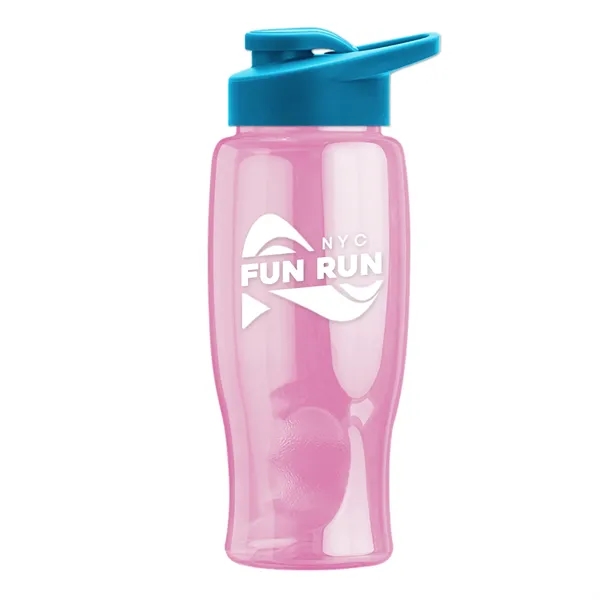 27 Oz. Poly-Pure Transparent Bottle - Snap Lid... from ASI 40480 Koozie Group