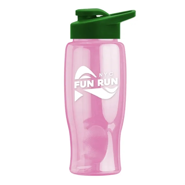 27 Oz. Poly-Pure Transparent Bottle - Snap Lid... from ASI 40480 Koozie Group