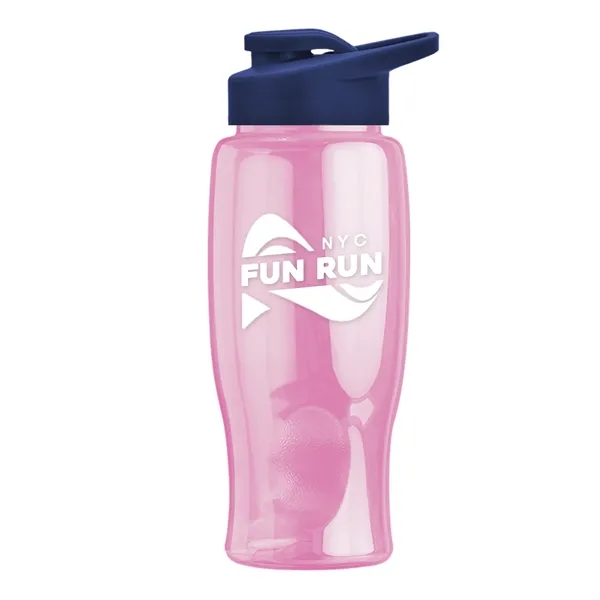 27 Oz. Poly-Pure Transparent Bottle - Snap Lid... from ASI 40480 Koozie Group