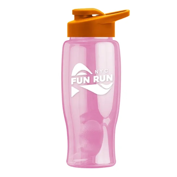 27 Oz. Poly-Pure Transparent Bottle - Snap Lid... from ASI 40480 Koozie Group