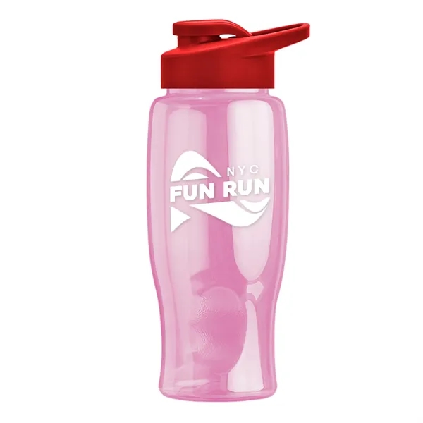 27 Oz. Poly-Pure Transparent Bottle - Snap Lid... from ASI 40480 Koozie Group