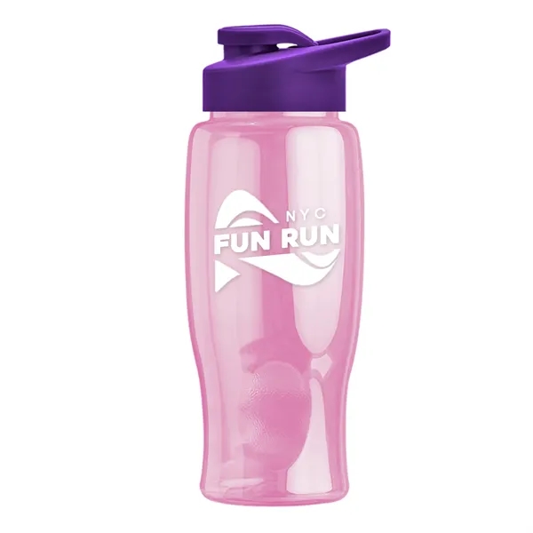 27 Oz. Poly-Pure Transparent Bottle - Snap Lid... from ASI 40480 Koozie Group
