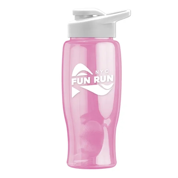 27 Oz. Poly-Pure Transparent Bottle - Snap Lid... from ASI 40480 Koozie Group
