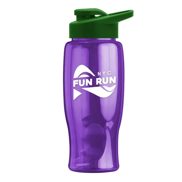 27 Oz. Poly-Pure Transparent Bottle - Snap Lid... from ASI 40480 Koozie Group