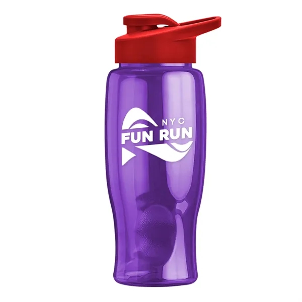 27 Oz. Poly-Pure Transparent Bottle - Snap Lid... from ASI 40480 Koozie Group