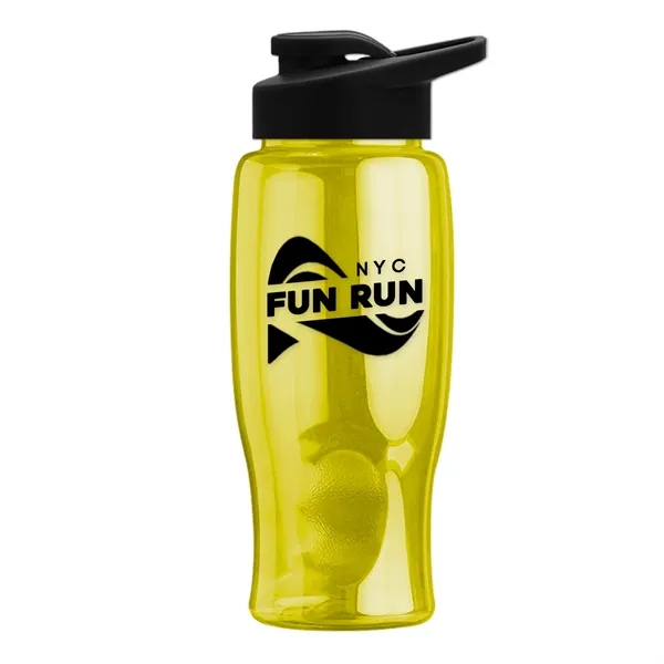 27 Oz. Poly-Pure Transparent Bottle - Snap Lid... from ASI 40480 Koozie Group