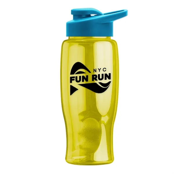 27 Oz. Poly-Pure Transparent Bottle - Snap Lid... from ASI 40480 Koozie Group