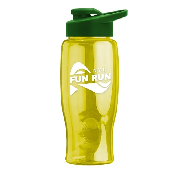27 Oz. Poly-Pure Transparent Bottle - Snap Lid... from ASI 40480 Koozie Group