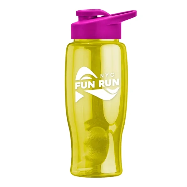 27 Oz. Poly-Pure Transparent Bottle - Snap Lid... from ASI 40480 Koozie Group