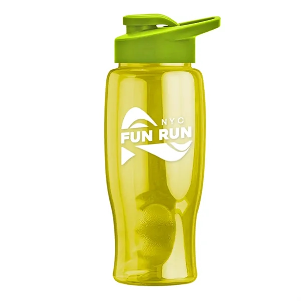 27 Oz. Poly-Pure Transparent Bottle - Snap Lid... from ASI 40480 Koozie Group