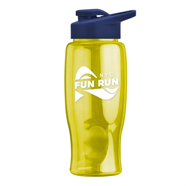 27 Oz. Poly-Pure Transparent Bottle - Snap Lid... from ASI 40480 Koozie Group
