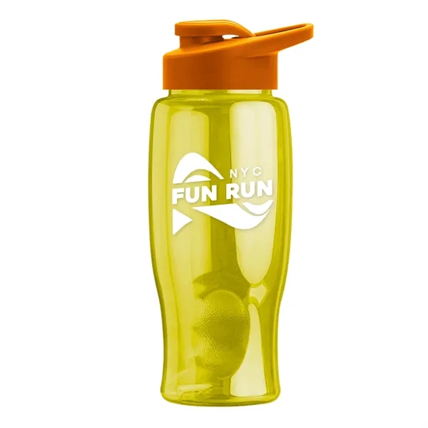 27 Oz. Poly-Pure Transparent Bottle - Snap Lid... from ASI 40480 Koozie Group