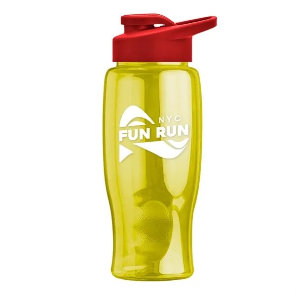 27 Oz. Poly-Pure Transparent Bottle - Snap Lid... from ASI 40480 Koozie Group