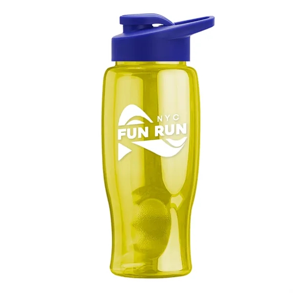 27 Oz. Poly-Pure Transparent Bottle - Snap Lid... from ASI 40480 Koozie Group