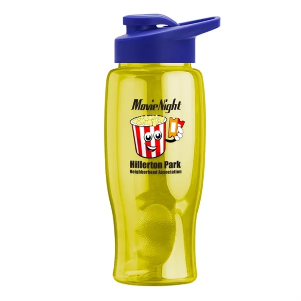 27 Oz. Poly-Pure Transparent Bottle - Snap Lid... from ASI 40480 Koozie Group