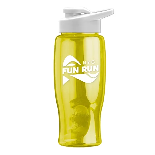 27 Oz. Poly-Pure Transparent Bottle - Snap Lid... from ASI 40480 Koozie Group