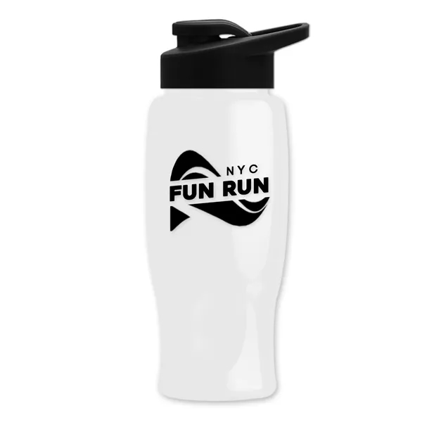 27 Oz. Poly-Pure Transparent Bottle - Snap Lid... from ASI 40480 Koozie Group