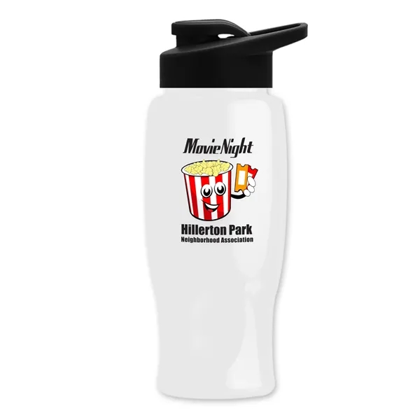 27 Oz. Poly-Pure Transparent Bottle - Snap Lid... from ASI 40480 Koozie Group