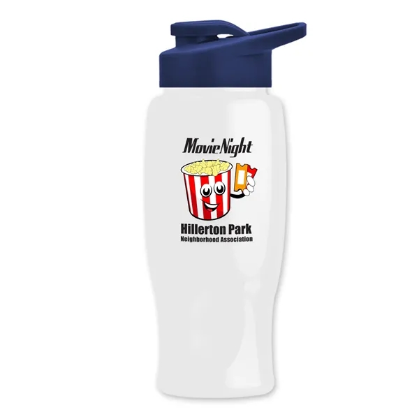 27 Oz. Poly-Pure Transparent Bottle - Snap Lid... from ASI 40480 Koozie Group