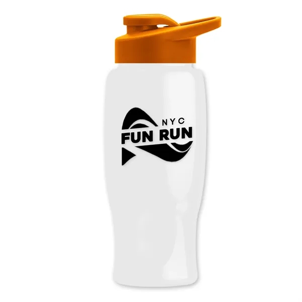 27 Oz. Poly-Pure Transparent Bottle - Snap Lid... from ASI 40480 Koozie Group