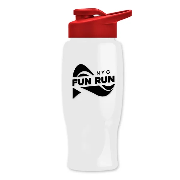 27 Oz. Poly-Pure Transparent Bottle - Snap Lid... from ASI 40480 Koozie Group