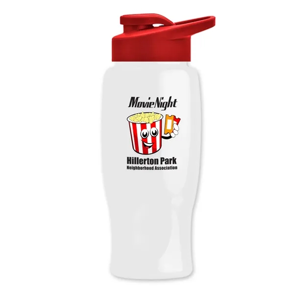 27 Oz. Poly-Pure Transparent Bottle - Snap Lid... from ASI 40480 Koozie Group