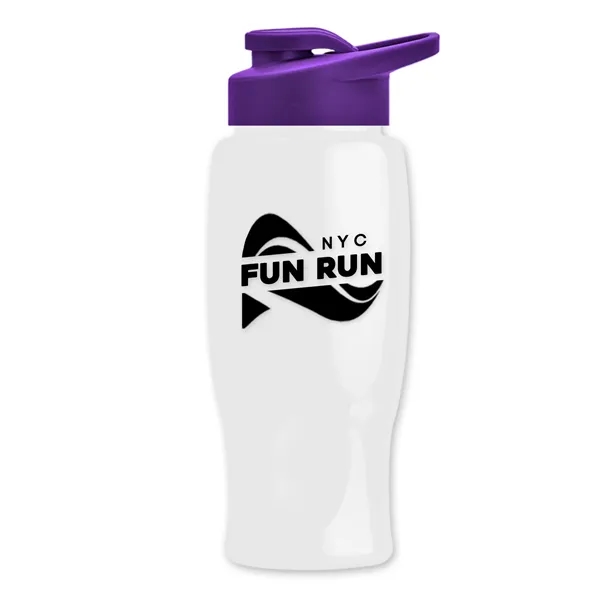 27 Oz. Poly-Pure Transparent Bottle - Snap Lid... from ASI 40480 Koozie Group