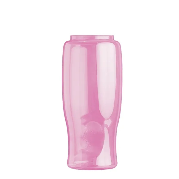 27 Oz. Poly-Pure Transparent Bottle - Snap Lid... from ASI 40480 Koozie Group