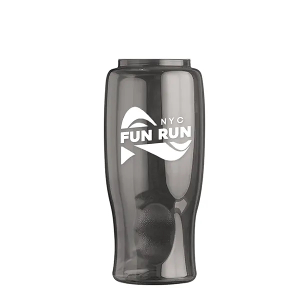 27 Oz. Poly-Pure Transparent Bottle - Snap Lid... from ASI 40480 Koozie Group
