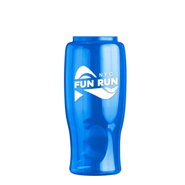 27 Oz. Poly-Pure Transparent Bottle - Snap Lid... from ASI 40480 Koozie Group