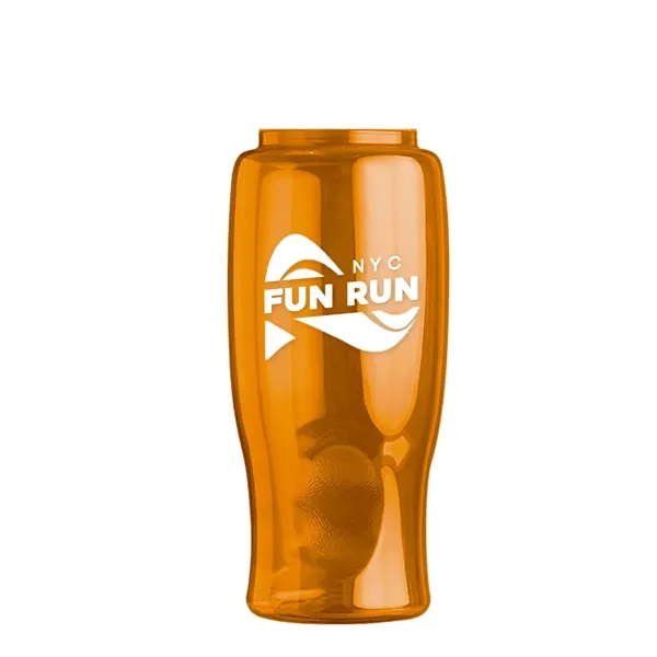 27 Oz. Poly-Pure Transparent Bottle - Snap Lid... from ASI 40480 Koozie Group