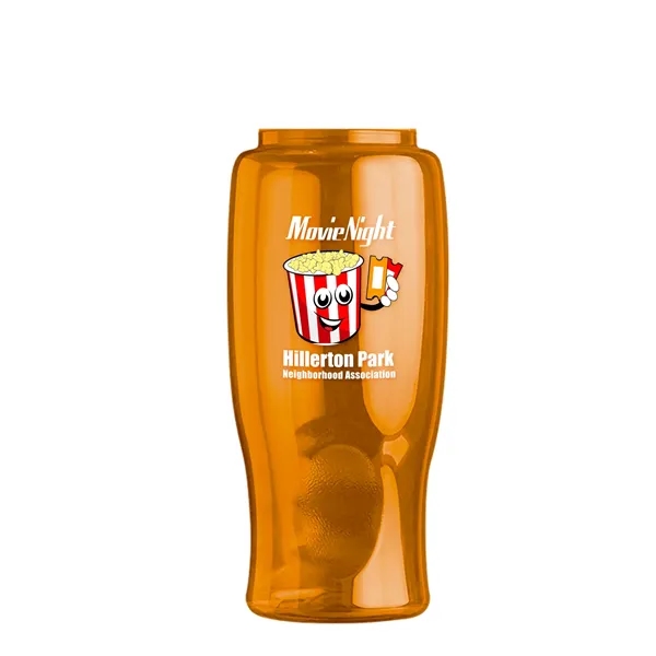 27 Oz. Poly-Pure Transparent Bottle - Snap Lid... from ASI 40480 Koozie Group
