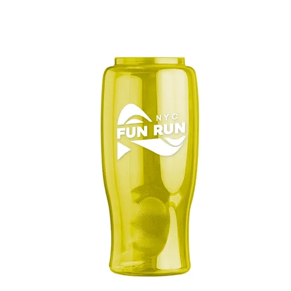 27 Oz. Poly-Pure Transparent Bottle - Snap Lid... from ASI 40480 Koozie Group