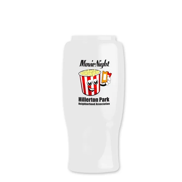 27 Oz. Poly-Pure Transparent Bottle - Snap Lid... from ASI 40480 Koozie Group