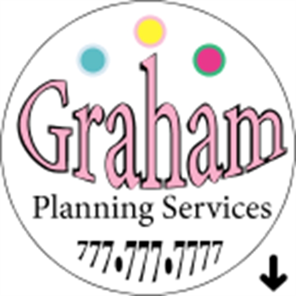 2" circle shaped roll labels with a one color imprint.... from ASI 89910 Stouse, LLC