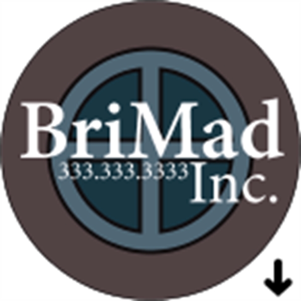 2" circle shaped roll labels with a one color imprint.... from ASI 89910 Stouse, LLC