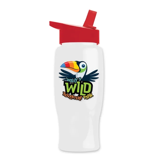 27 oz. Flip Straw Lid Bottle... from ASI 40480 Koozie Group