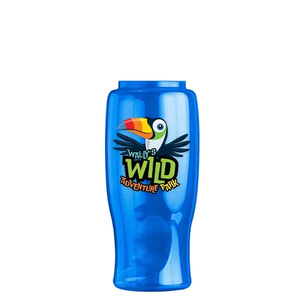 27 oz. Flip Straw Lid Bottle... from ASI 40480 Koozie Group