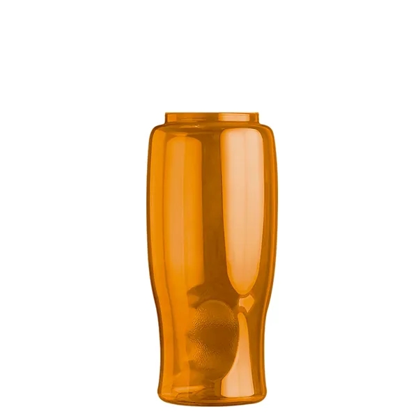 Poly-Pure - 27 Oz. Transparent Bottle With Oval Crest Lid... from ASI 40480 Koozie Group