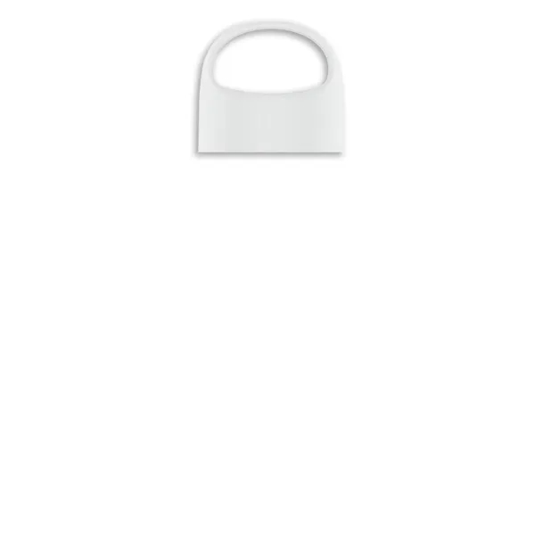 Poly-Pure - 27 Oz. Transparent Bottle With Oval Crest Lid... from ASI 40480 Koozie Group