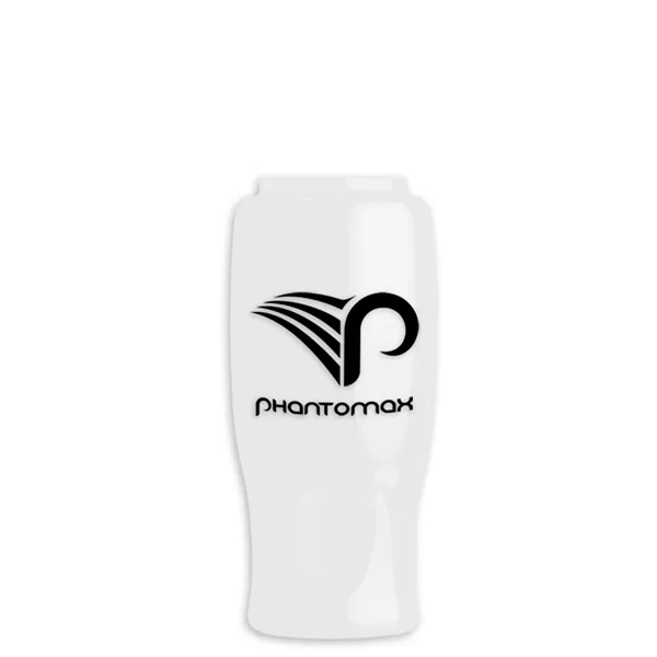 Poly-Pure - 27 Oz. Transparent Bottle With Oval Crest Lid... from ASI 40480 Koozie Group