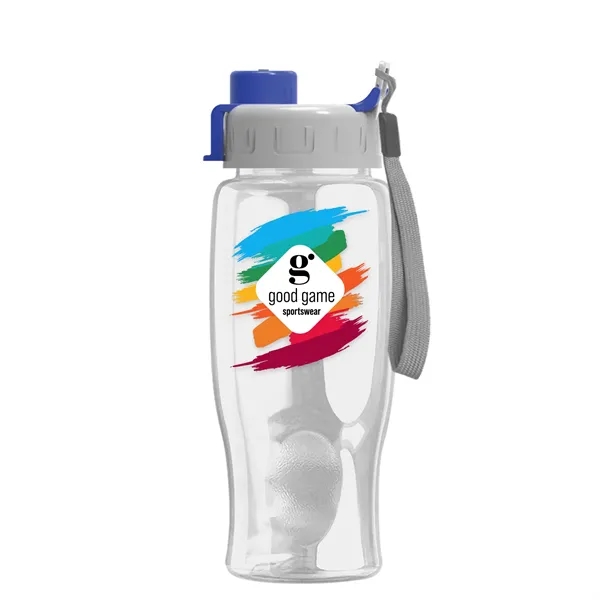 Poly-Pure - 27 Oz. Bottle -Flip Quick Snap Lid... from ASI 40480 Koozie Group