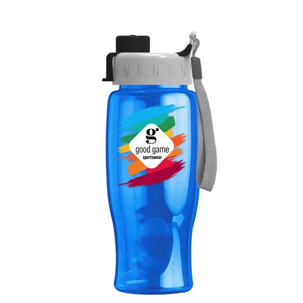 Poly-Pure - 27 Oz. Bottle -Flip Quick Snap Lid... from ASI 40480 Koozie Group