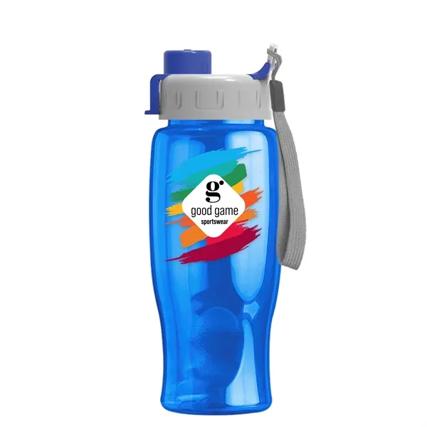 Poly-Pure - 27 Oz. Bottle -Flip Quick Snap Lid... from ASI 40480 Koozie Group