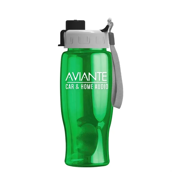 Poly-Pure - 27 Oz. Bottle -Flip Quick Snap Lid... from ASI 40480 Koozie Group