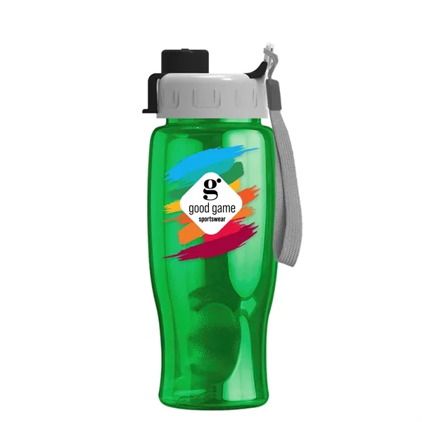 Poly-Pure - 27 Oz. Bottle -Flip Quick Snap Lid... from ASI 40480 Koozie Group